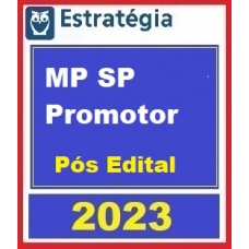 MP SP - Promotor - Pós Edital (E 2023)